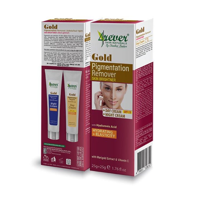 4ever Gold Pigmentation Remover Day & Night Cream - 25g + 25g - ShopXonline