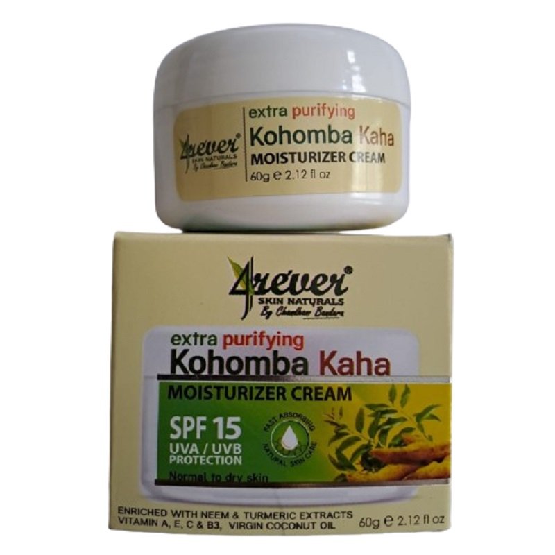 4ever Kohomba Kaha Extra Purifying Moisturizing Cream SPF 15 - 60g - ShopXonline