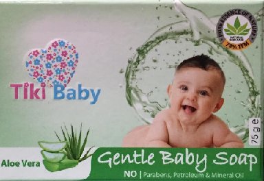 4Ever Tiki Baby Aloe Vera Baby Soap 75g - ShopXonline