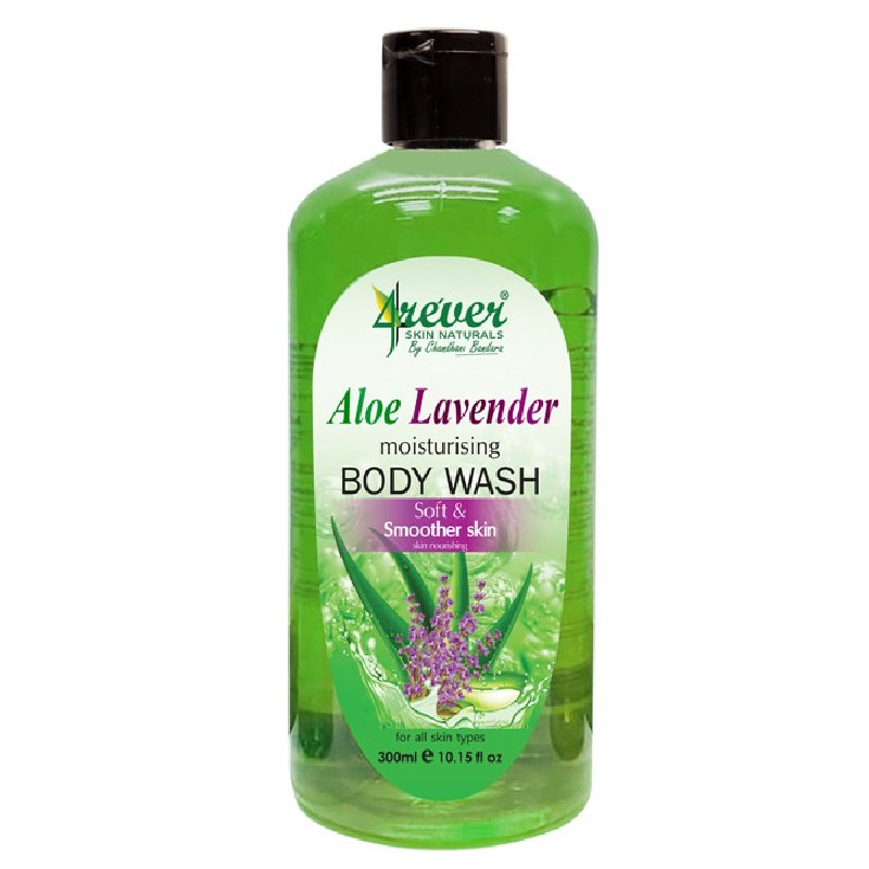 4rever Aloe Lavender Moisturizing Body Wash - 300ml - ShopXonline