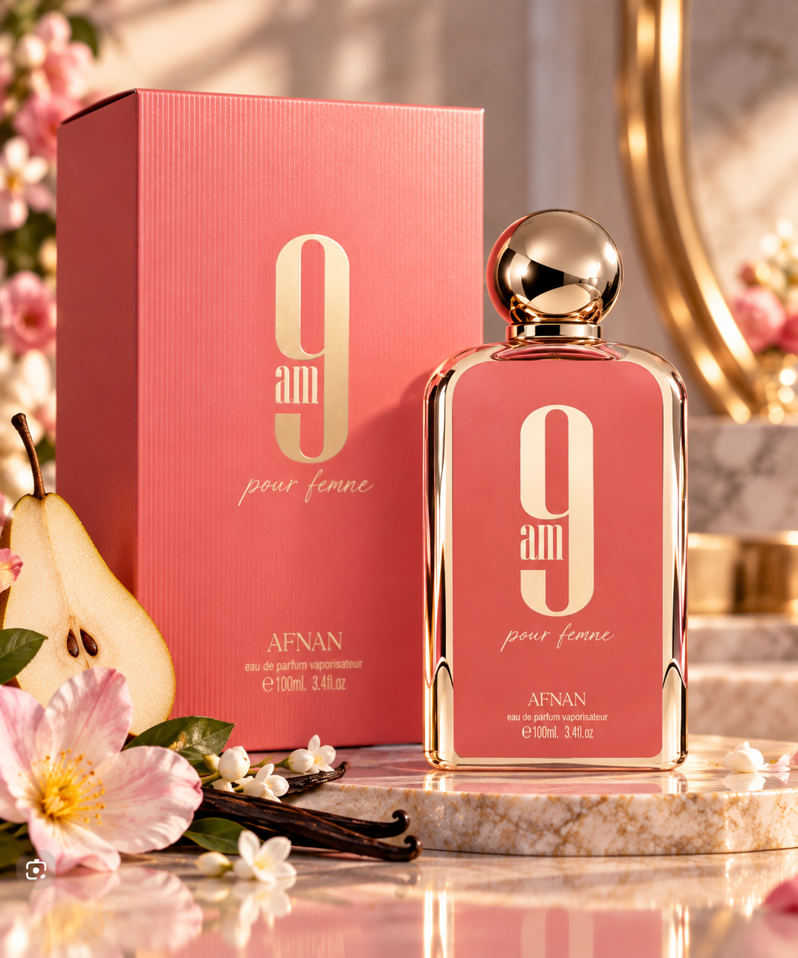 Afnan 9am Pour Femme - (100% Authentic)