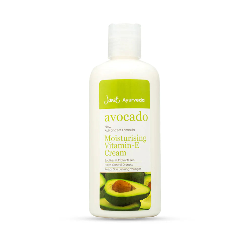 Janet Avocado Moisturising Vitamin-E Cream - 300 ML