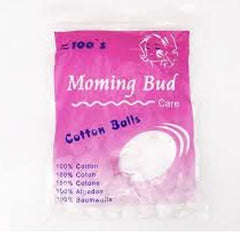 Moming Bud Cotton Balls Pack (100 Cotton Balls)