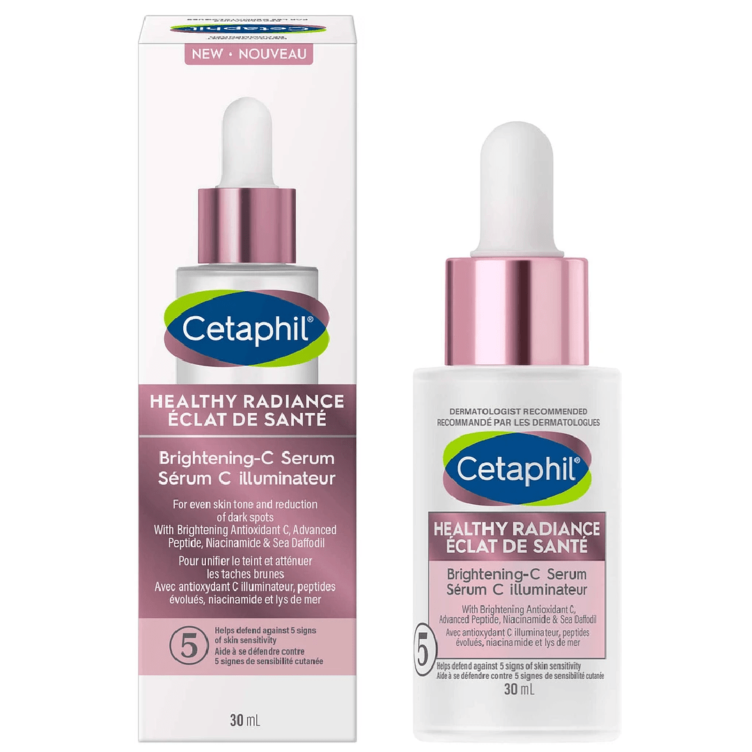 Cetaphil Healthy Radiance Brightening C-Serum – For Dull or Uneven, Sensitive Skin 30ml
