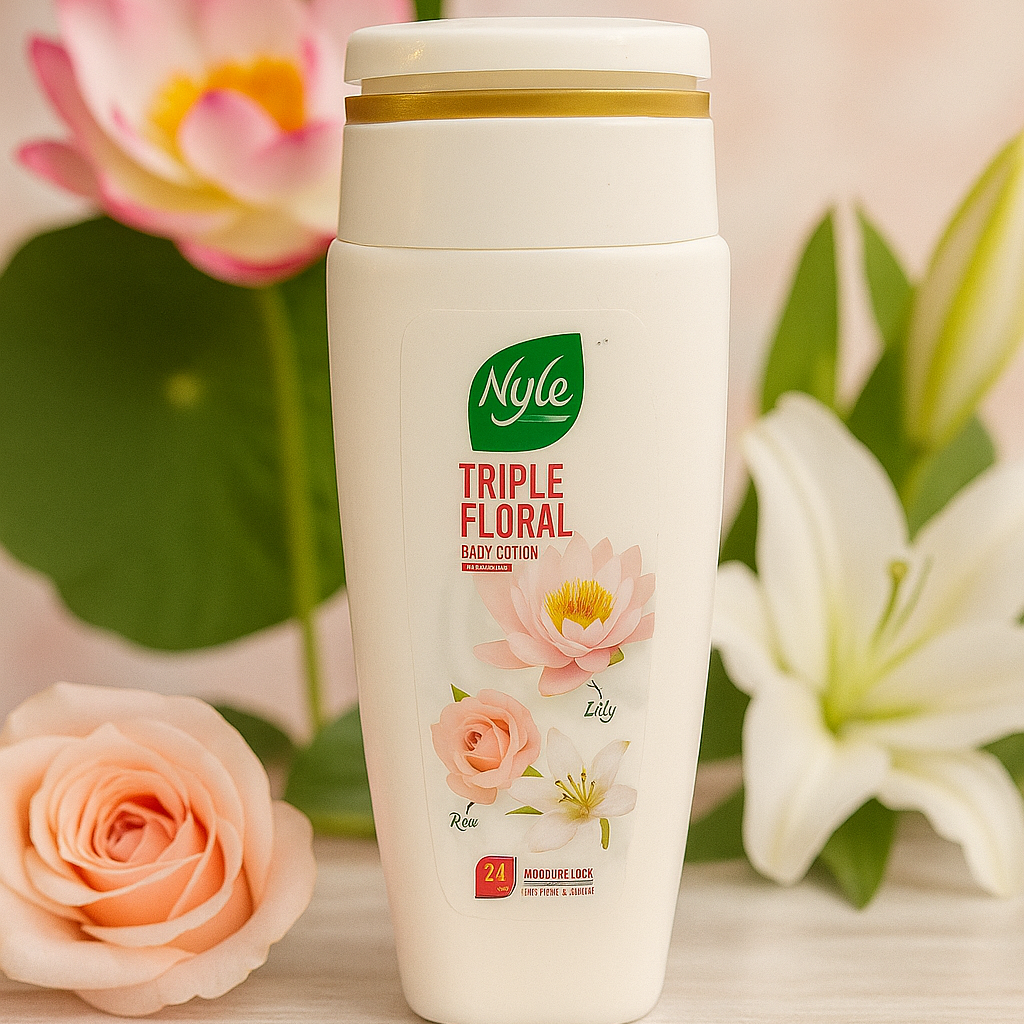 Nyle Triole Floral Body Lotion 100ml