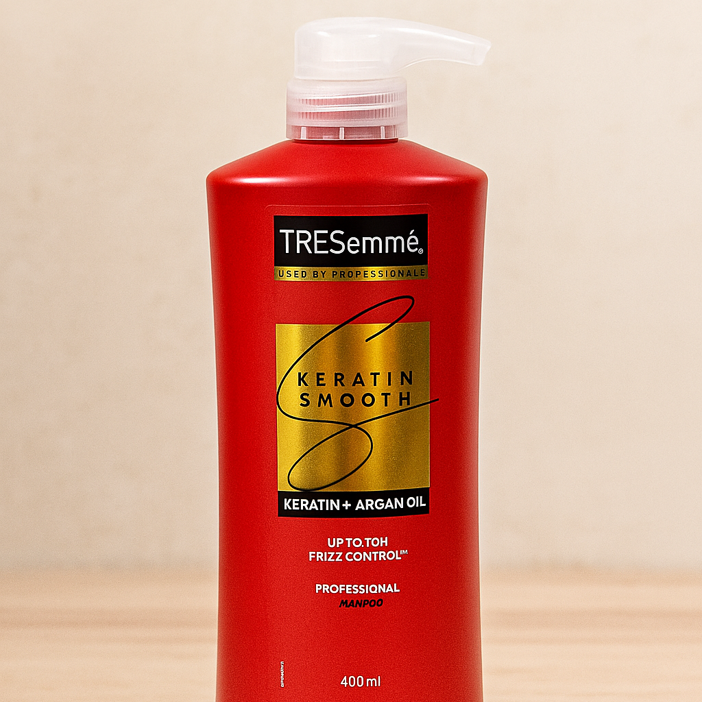 Tresemme Keratin Smooth + Argan Oil Shampoo 400ml ( L )