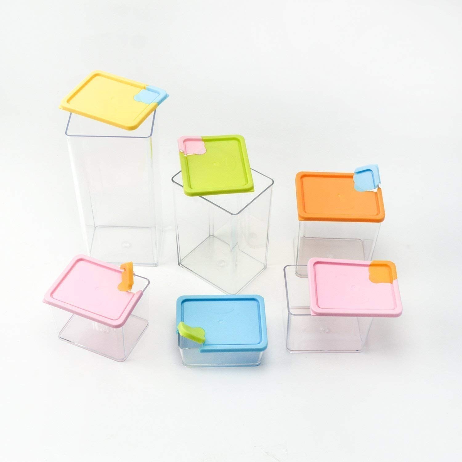 6pcs Stackable Container Set