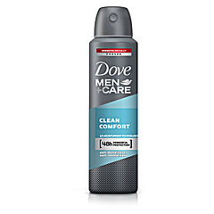 Dove Men+care Deodorant Clean Comfort Spray 150ml