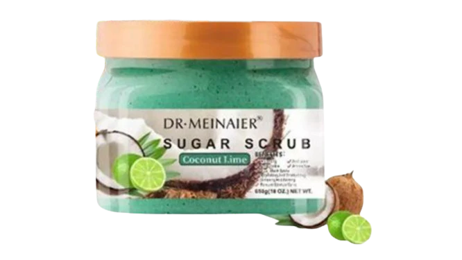 Dr Meinaier Shea Sugar Scrub Coconut Lime 650g