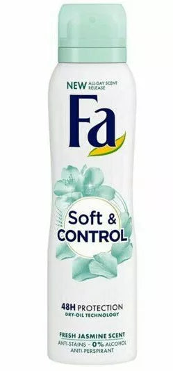 Fa Soft & Control Fresh Jasmine Deodrant Spray 150ml