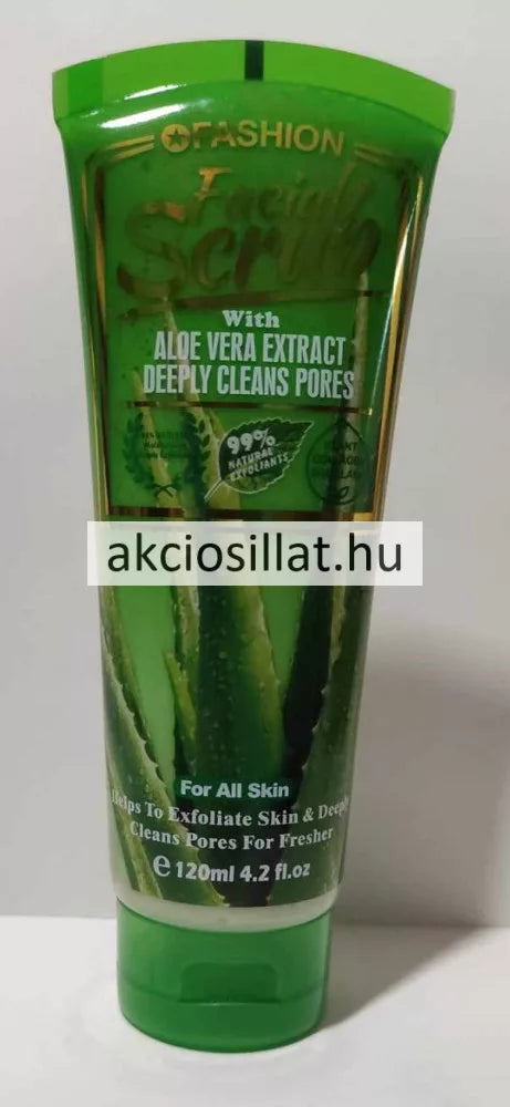 Fashion Facial Scrub Aloe Vera 120ml