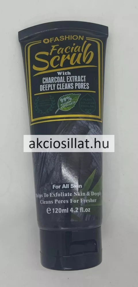 Fashion Facial Scrub Charcoal 120ml