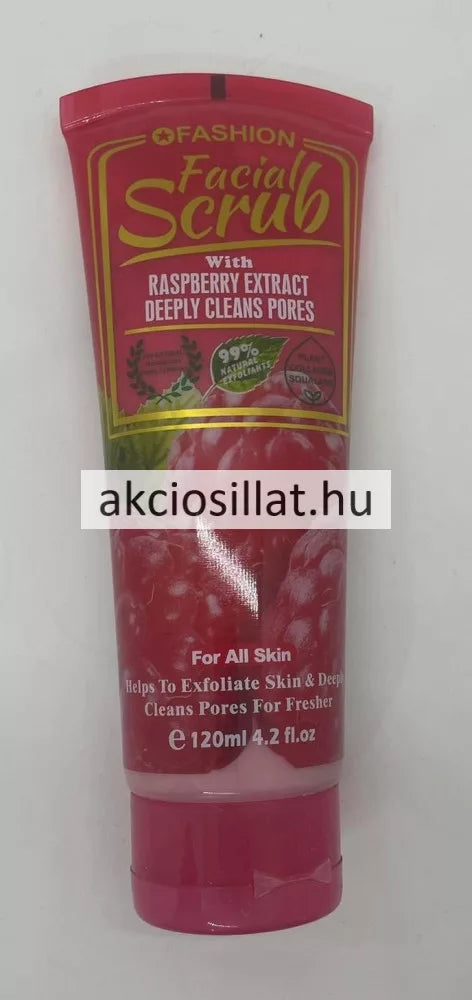 Fashion Facial Scrub Raspberry 120ml