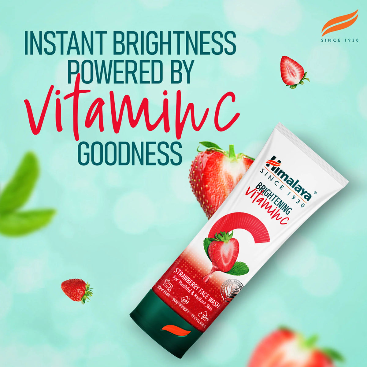 Himalaya Brightening Vitamin C Strawberry Face Wash 50ml