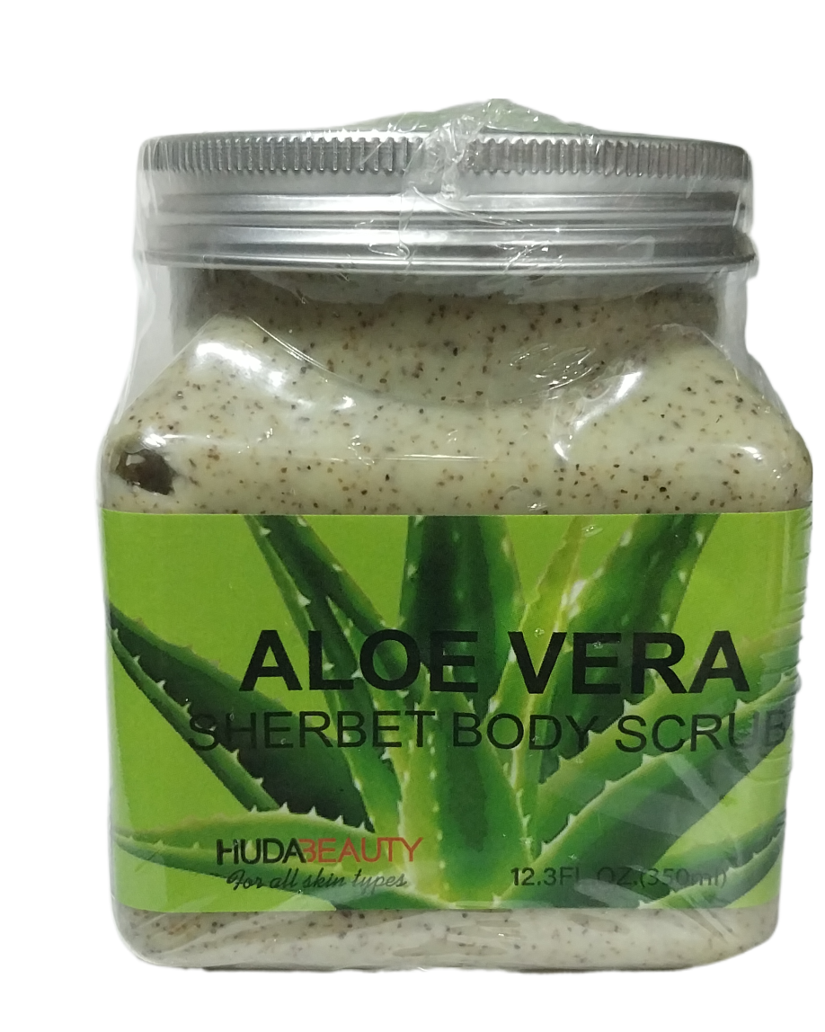 Huda Beauty Aloe Vera Sherbet Body Scrub 350ml