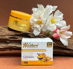 Kasturi Skin Nourishing Cream- Night Cream- Turmeric & Sandalwood 30g