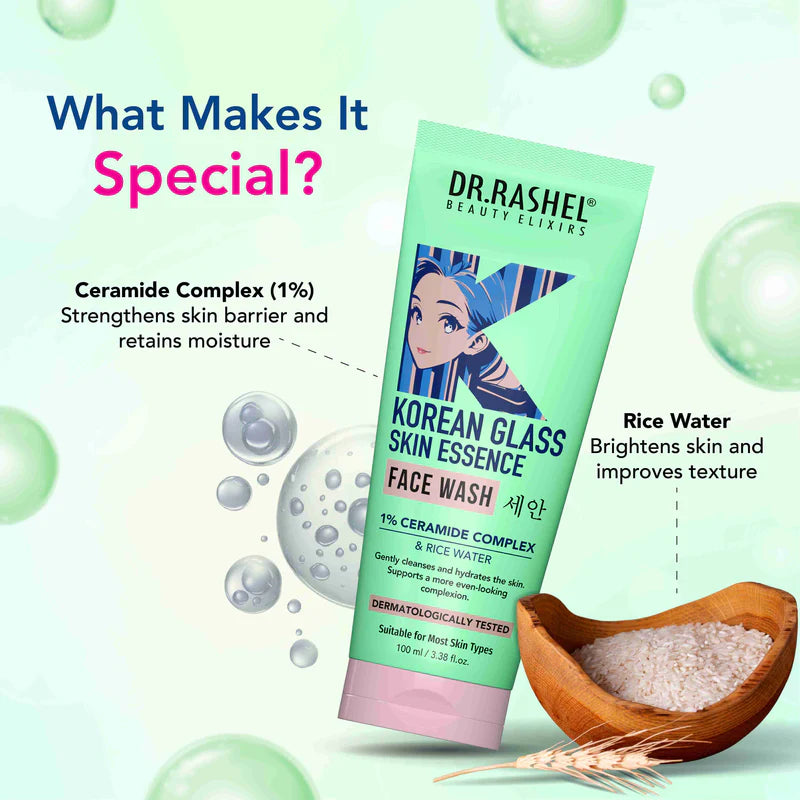 DR Rashel Korean Glass Face Wash 100ml
