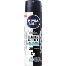 Nivea Men Invisible Black & White Fresh deodorant spray 150 ml