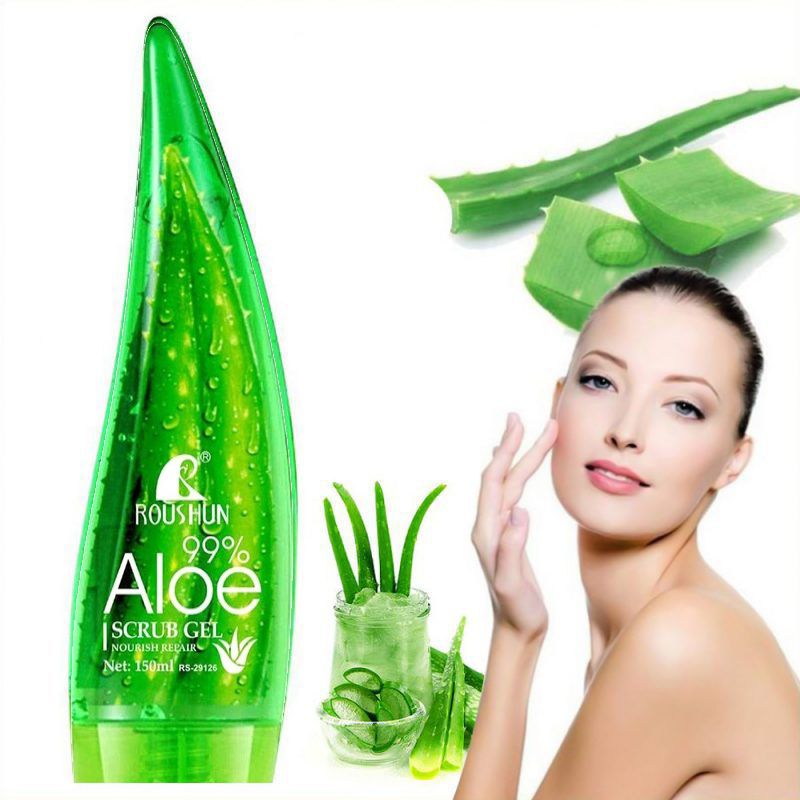 Roushun 99% Aloe Scrub Gel 150ml