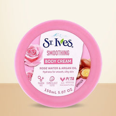 St. Ives Soothing Rose Water And Argan Oil Body Cream 150ml