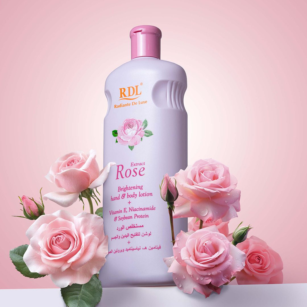 RDL Rose Body Lotion 600ml