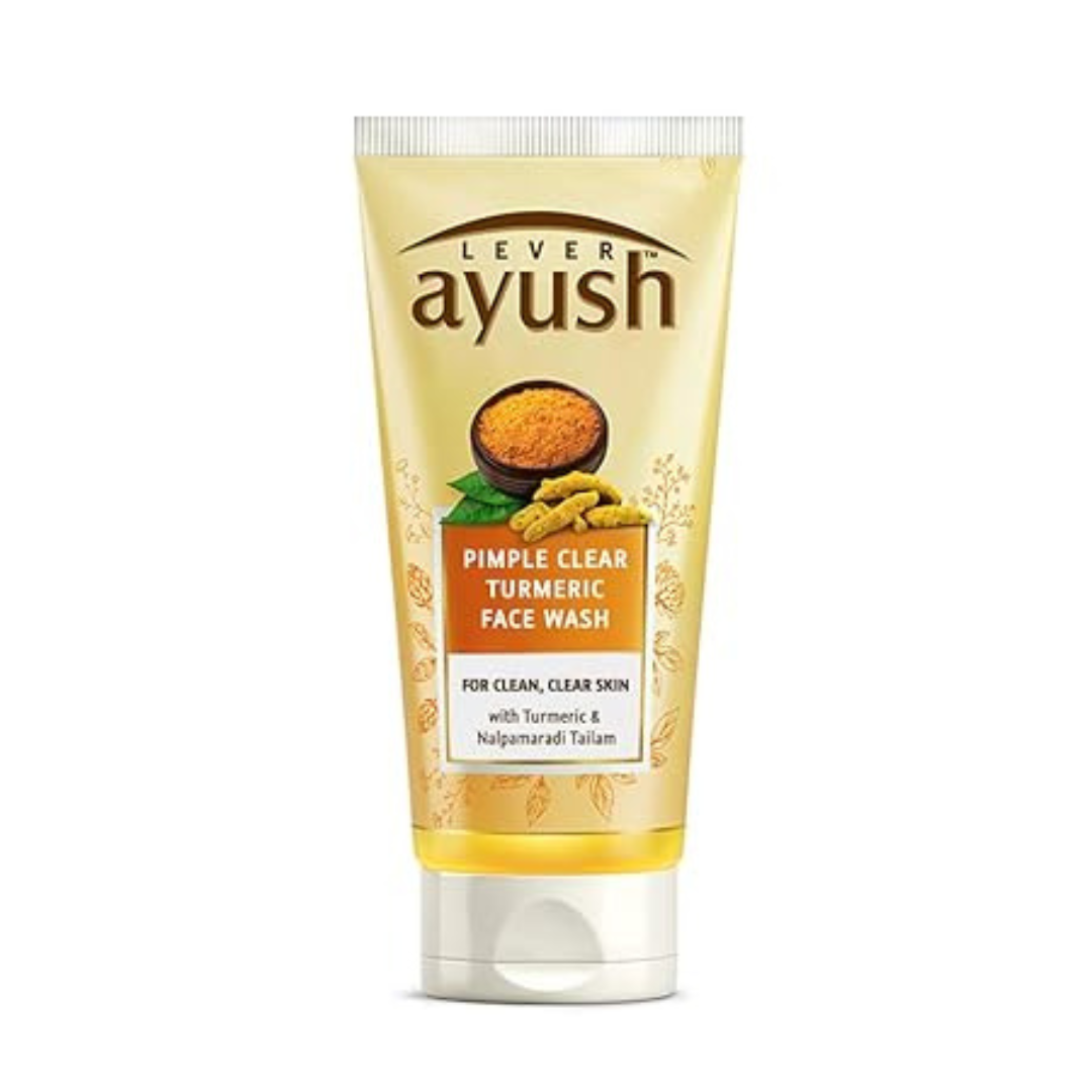 Ayush Pimple Control With Turmeric Kumkumadi Thilam and Mint Face Wash 100ml