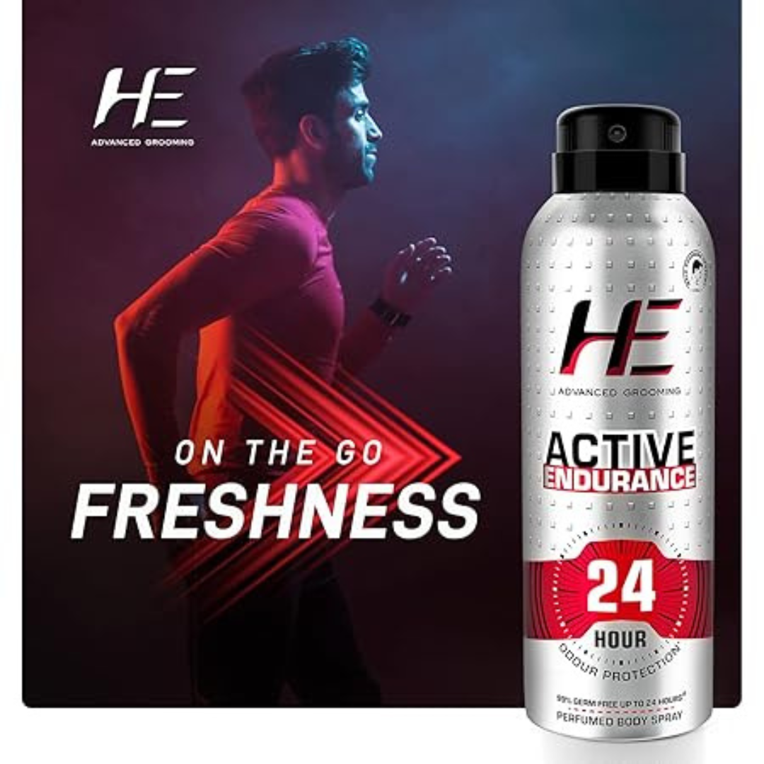 HE Active Endurance 24 Hour Body Spray 150ml