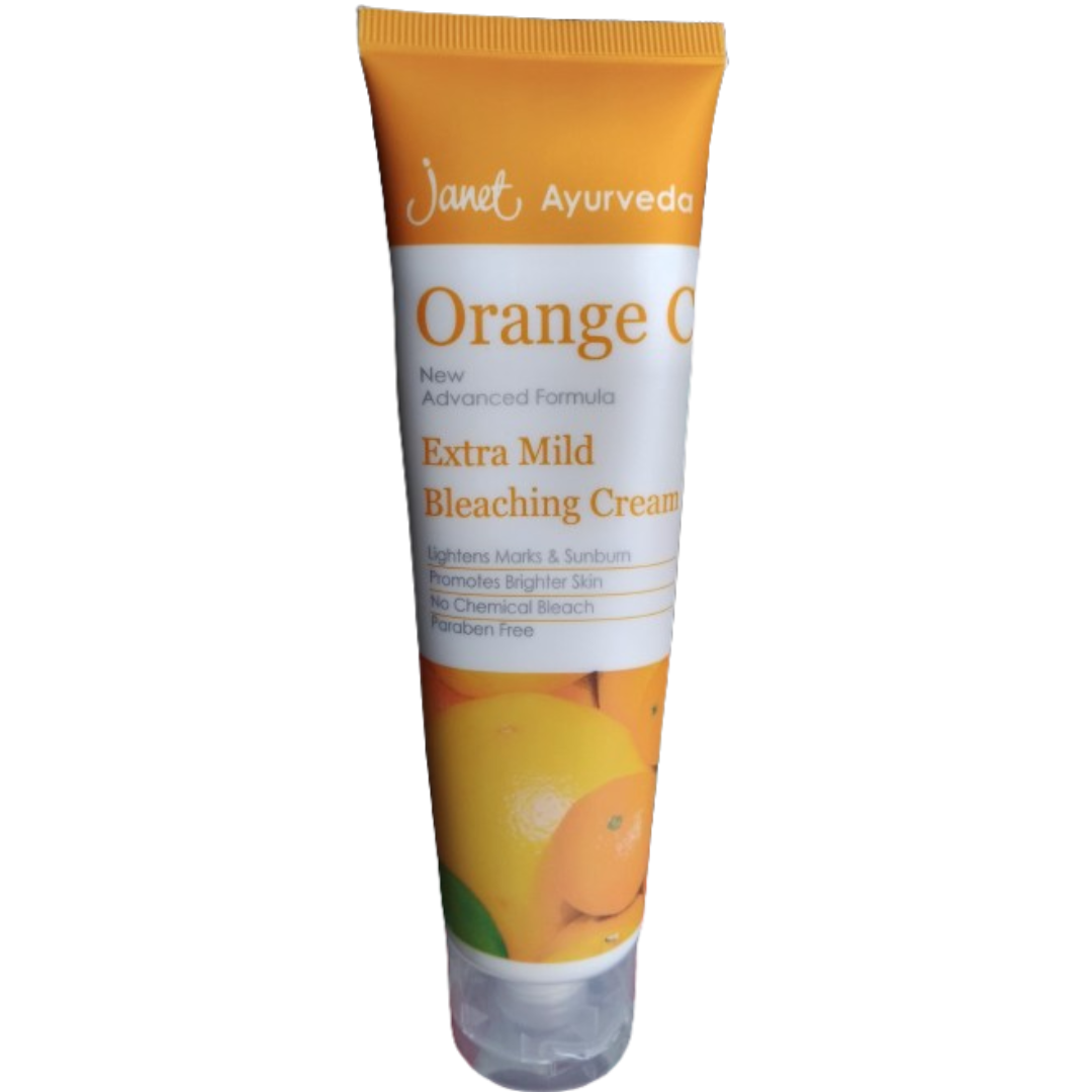 Janet Ayurveda Orange C Extra Mild Bleaching Cream 100ml