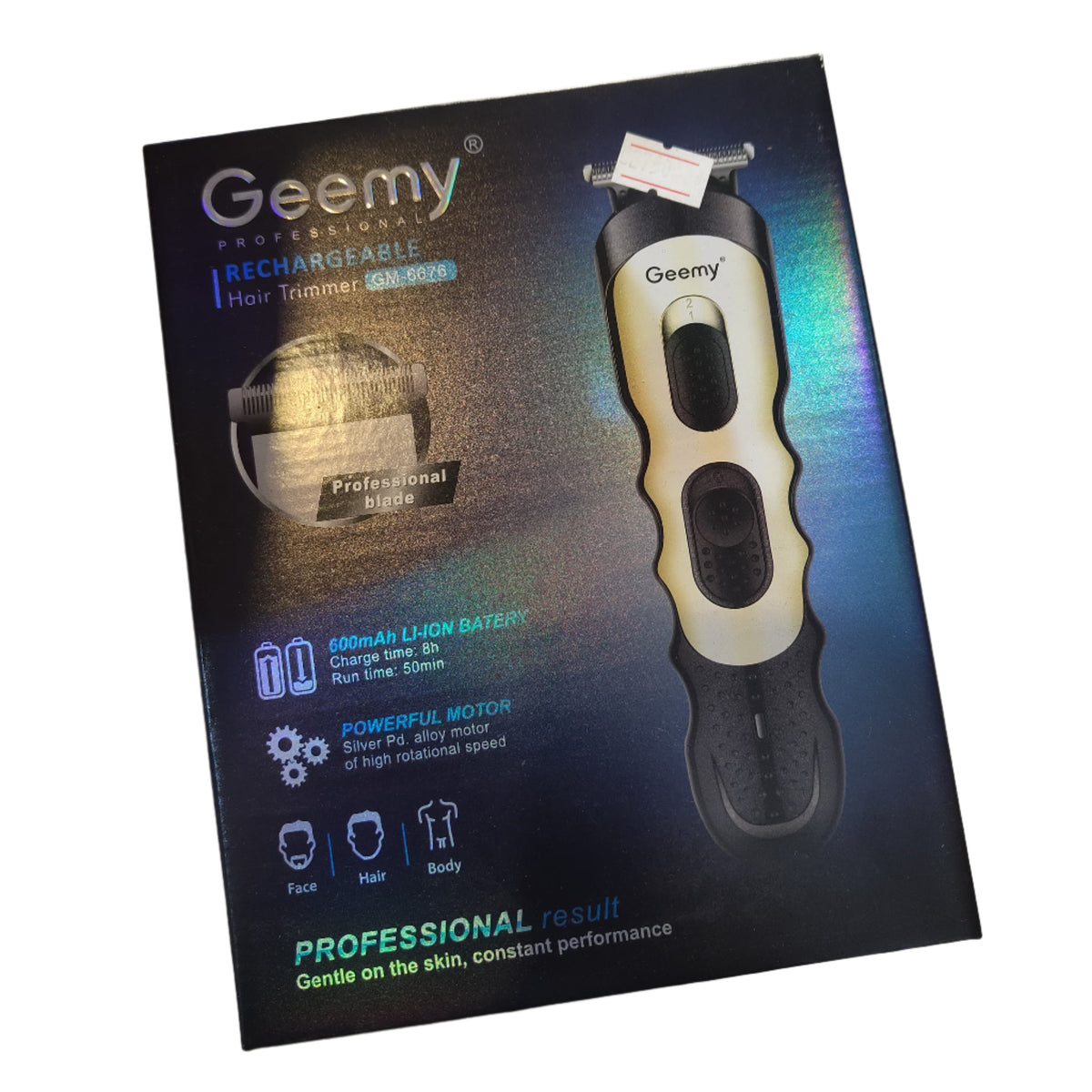 Geemy Rechargable Hair Trimmer ( GM-6676 )