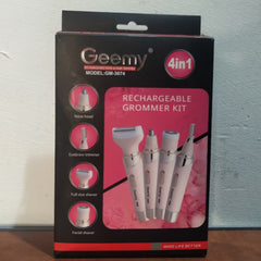 Geemy GM- 3074 Rechargable Groomer Kit