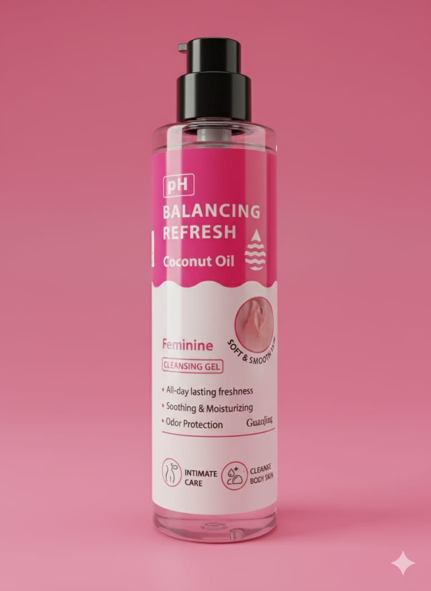 PH Balancing Refresh Coconut Oil Feminine Cleansing Gel 160ml