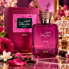 Rasasi Hawas Diva 10ml & 100ml - (100% Authentic)