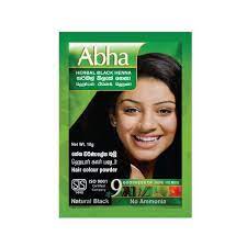 Abha Herbal Black Henna Powder - 10g - ShopXonline