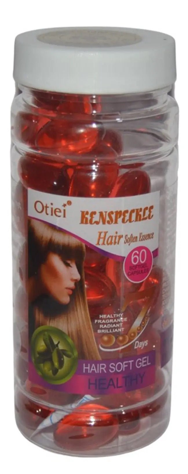Actio Hair Soften Essence 60 Capsules Red - ShopXonline
