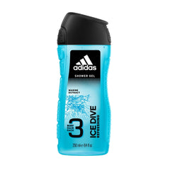 Adidas Ice Dive 3 in 1 Shower Gel - 250ml - ShopXonline