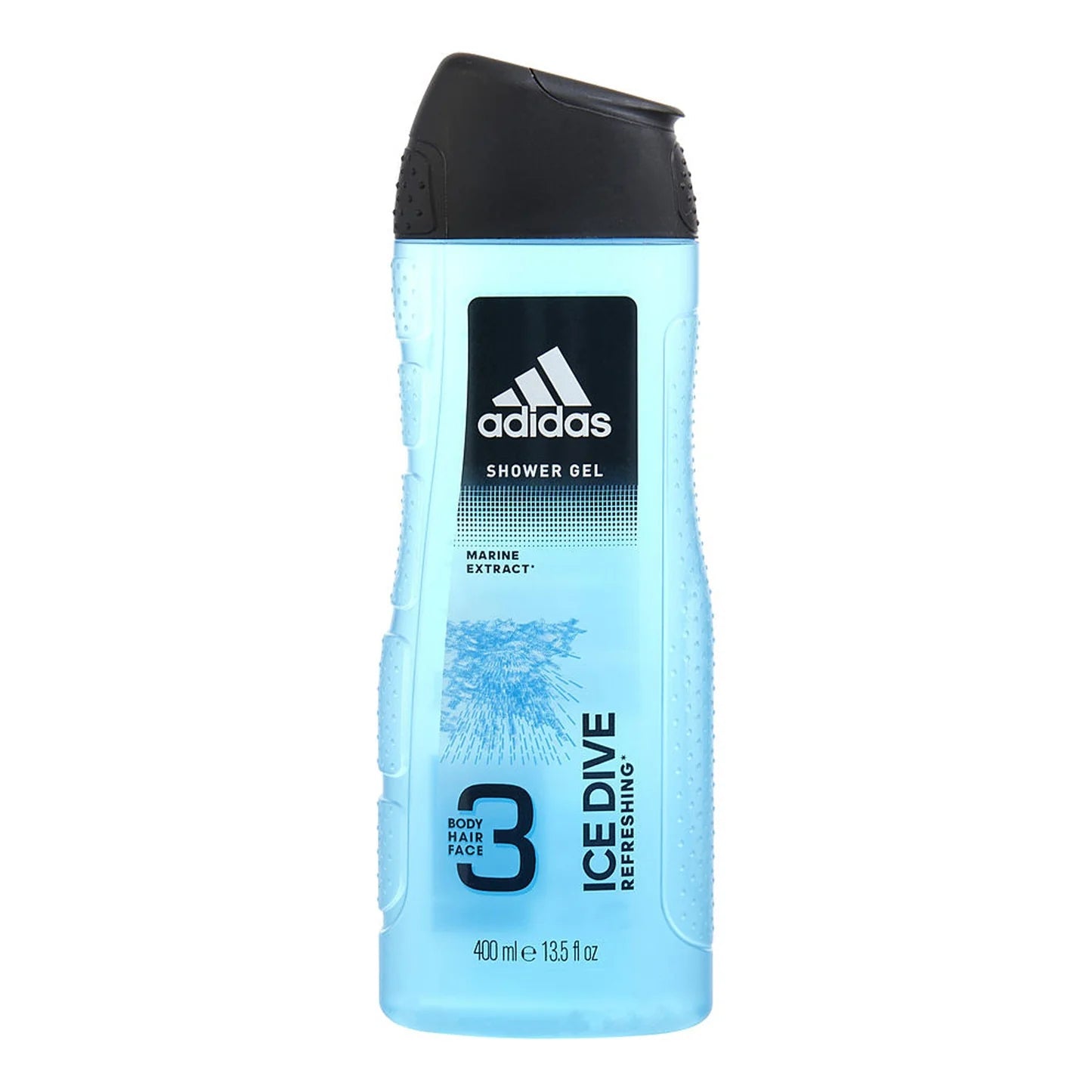 Adidas Ice Dive 3 in 1 Shower Gel - 400ml - ShopXonline