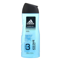 Adidas Ice Dive 3 in 1 Shower Gel - 400ml - ShopXonline