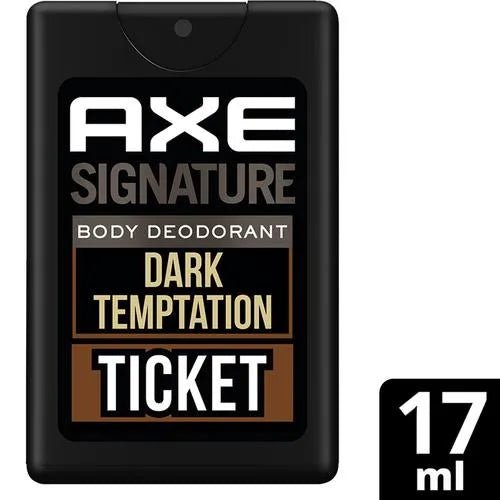 Axe Signature Ticket Dark temptation Perfume For Men, 17 ml - ShopXonline