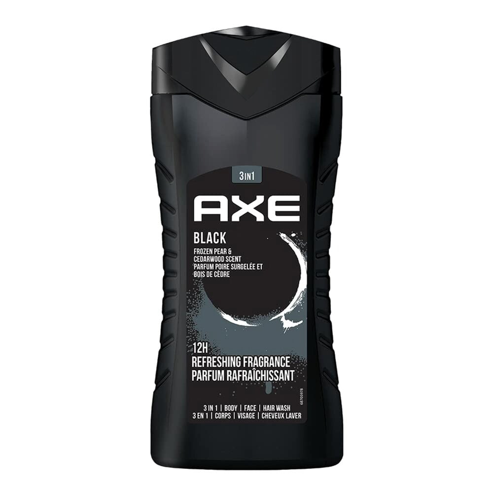 Axe Black 3 In 1 Body Face And Hair Wash  250 ml