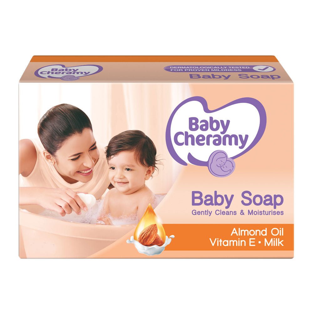 Baby Cheramy Almond Oil Baby Soap - 350g - ShopXonline