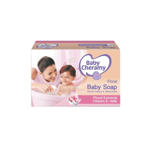 Baby Cheramy Floral Baby Soap - 90g - ShopXonline