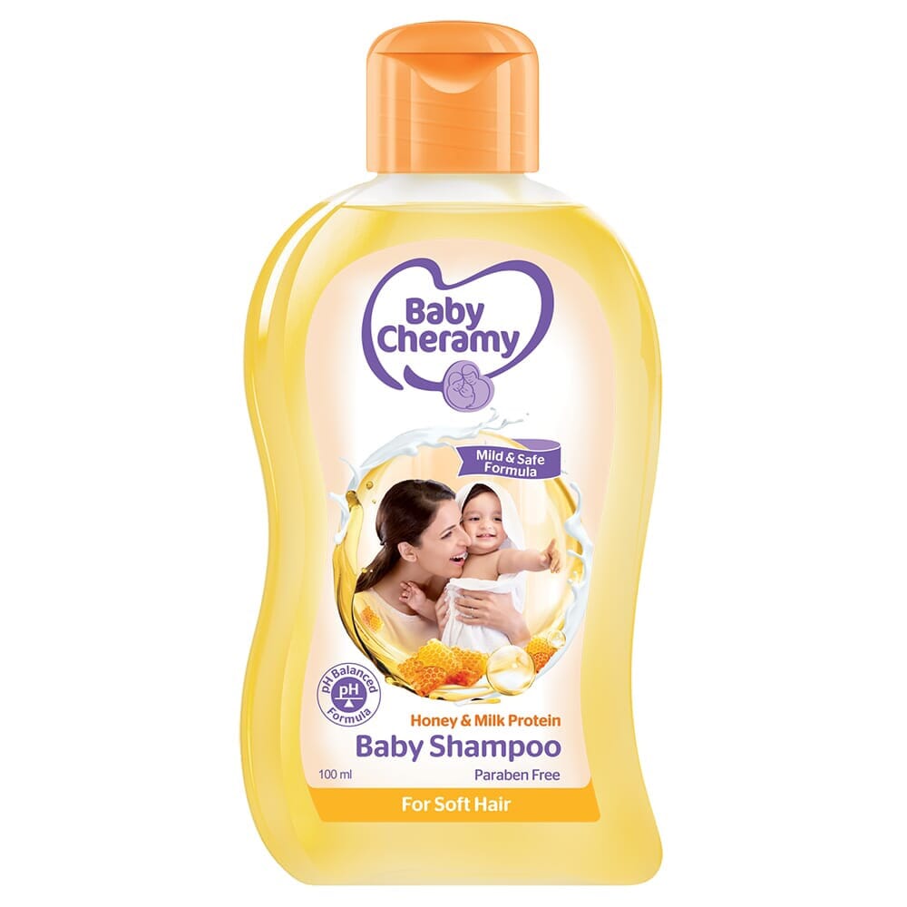 Baby Cheramy Honey and Milk Protein Shampoo 100ml - ShopXonline