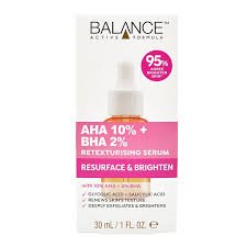 Balance Aha 10% + Bha 2% Resurface & Brighten - 30ml - ShopXonline