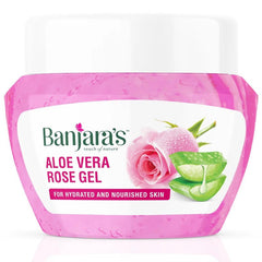 Banjaras Aloe Vera Rose Gel 100g - ShopXonline