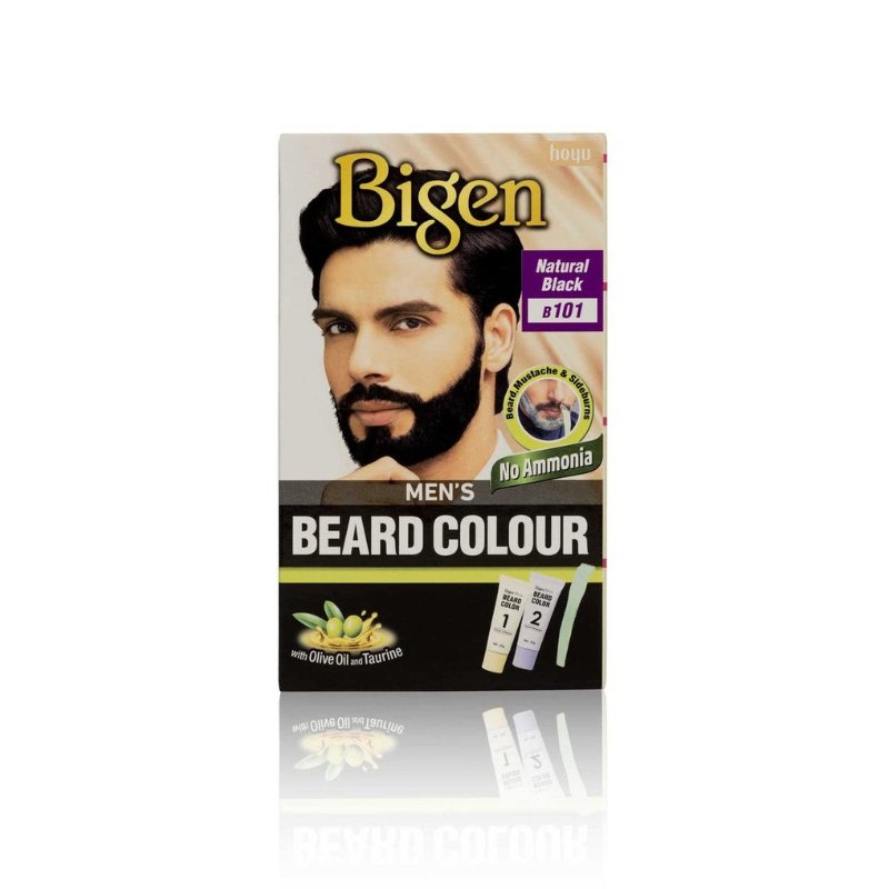 Bigen Natural Black Men's Beard Color - 20g - ShopXonline