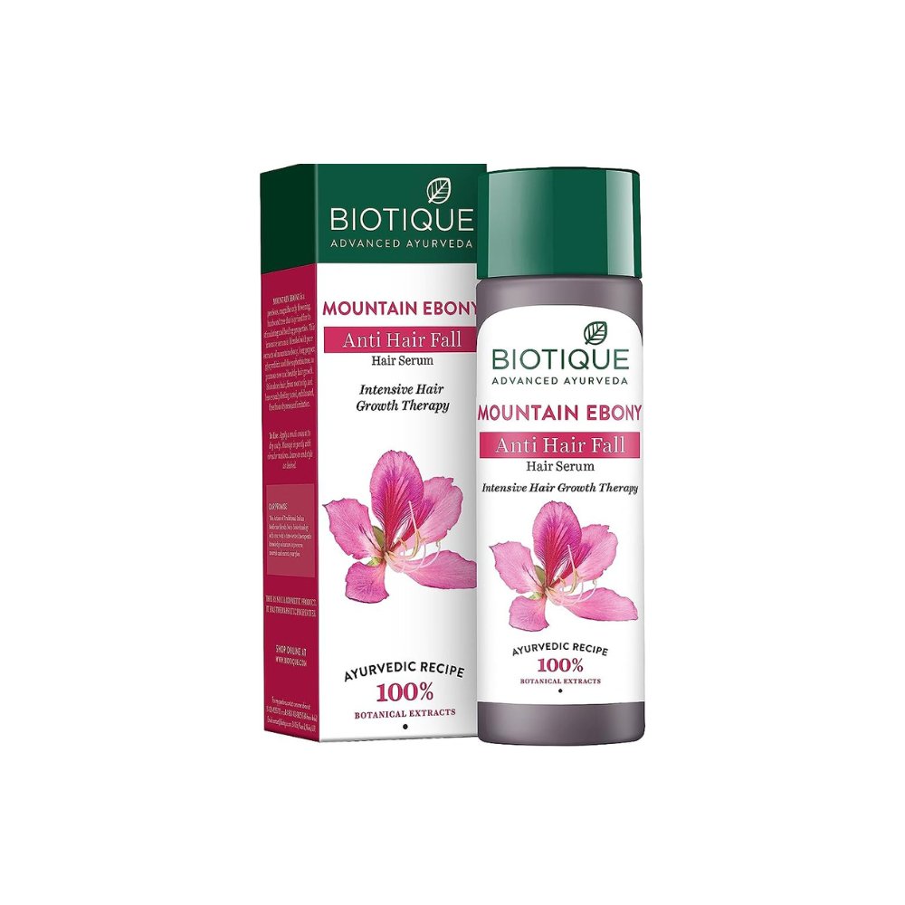 Biotique Mountain Ebony Anti Hair Fall Hair Serum - 120ml - ShopXonline