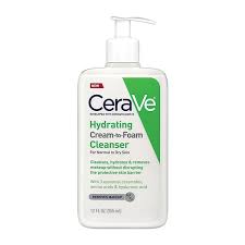 Cerave hydrating cream to foam cleanser 355ml - ShopXonline