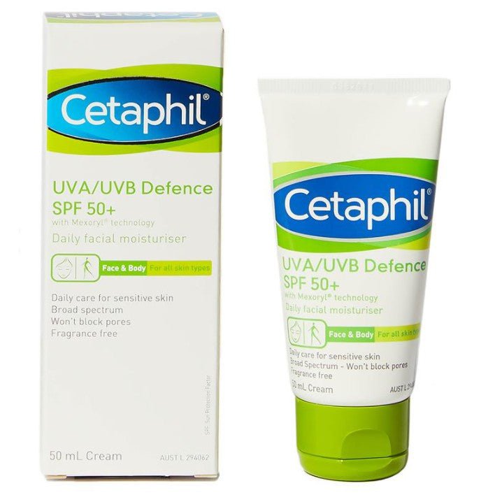Cetaphil UVA Defense Sunscreen SPF 50 - 50ml - ShopXonline