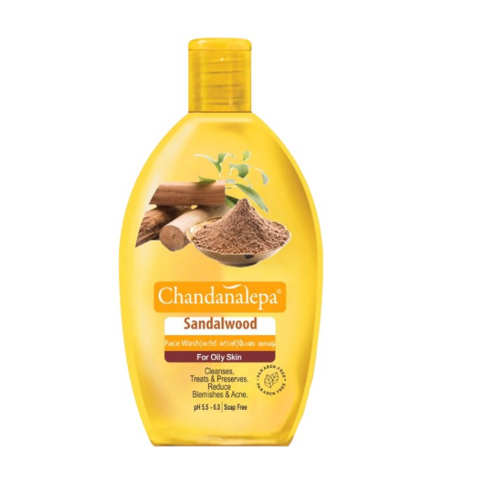 Chandanalepa Sandalwood Face Wash 100ml - ShopXonline