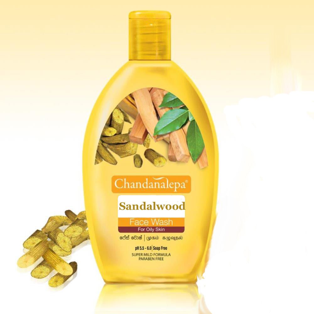 Chandanalepa Sandalwood Face Wash 50ml - ShopXonline